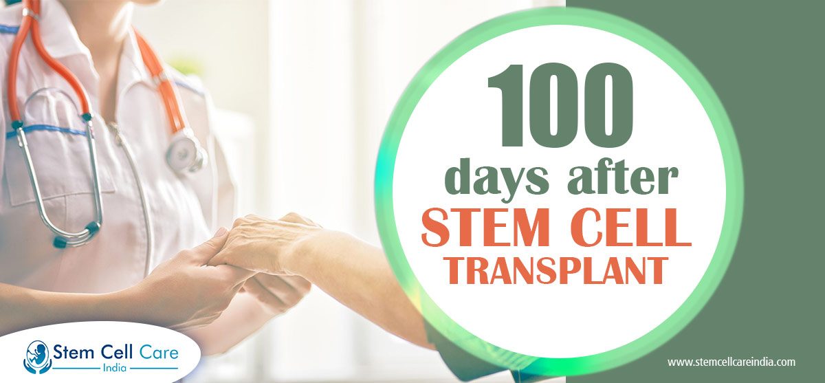 100 days after stem cell transplant