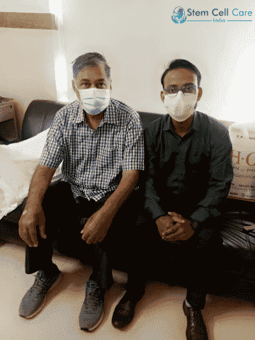 Vijay Kumar From Hoshiarpur, Punjab came For Stem Cell Therapy For Bilateral Optic Atrophy & Multiple Sclerosis Treatment by Stem Cell Therapy (1)
