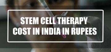 stem cell therapy cost in india in rupees