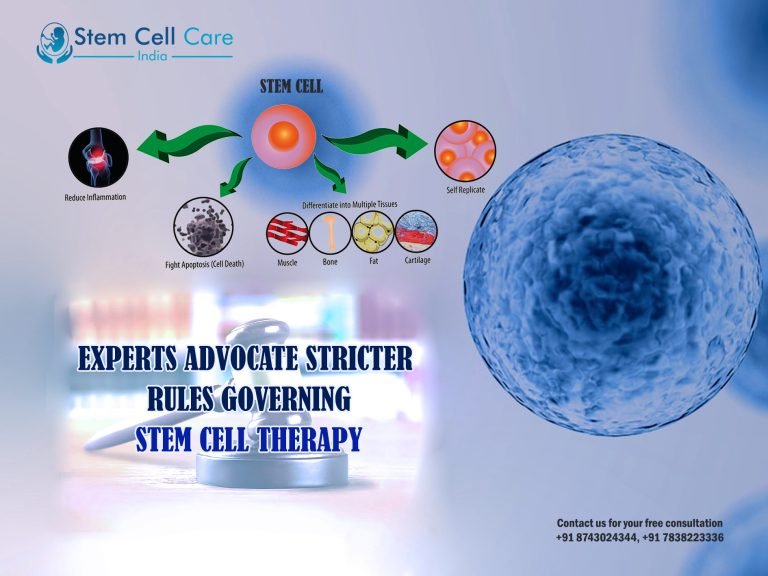 Experts Advocate Stricter Rules Governing Stem Cell Therapy