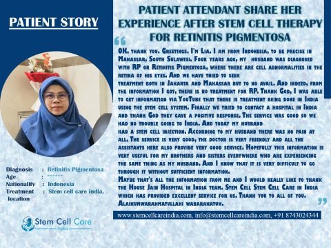 Patient Attendant from Indonesia for RP