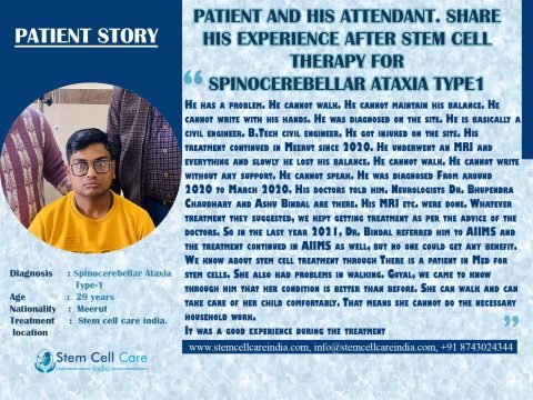 Patient from Meerut for Ataxia