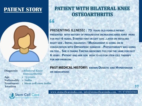 Patient from India for Bilateral