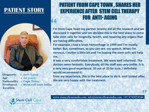 Patient from South Africa for AntiAging