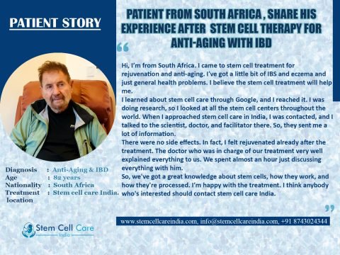 Patient from South Africa