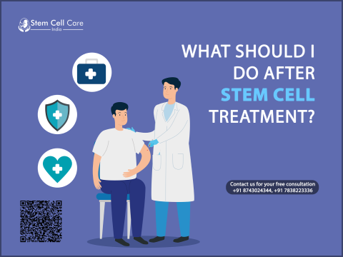 What should I do after stem cell treatment
