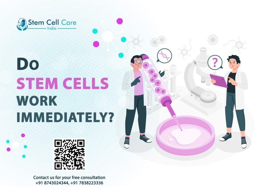 Do Stem Cells Work Immediately?