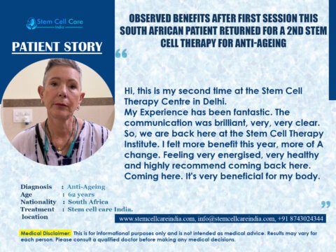 Stem Cell Therapy for Anti Ageing